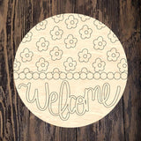 WLD Floral Welcome Round