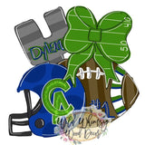 WLD Football with Bow 2