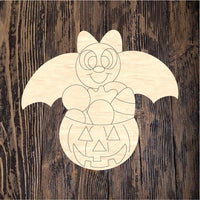 WLD Halloween Bat Candy Pumpkin