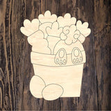 WLD Happy Easter Bunny Bucket