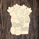 WLD Happy Easter Bunny Bucket