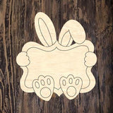 WLD Happy Easter Bunny Plaque