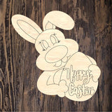 WLD Happy Easter Bunny with Egg