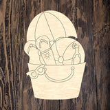 WLD Hello Summer Beach Pail