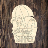 WLD Hello Summer Beach Pail