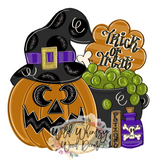 WLD Jack O Lantern Caldron