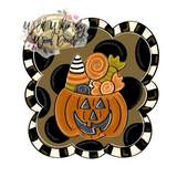 WLD Jack O Lantern Pail Plaque