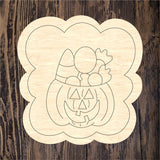 WLD Jack O Lantern Pail Plaque