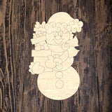 WLD Snowman with Presents