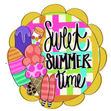 WLD Sweet Summer Time Scallop Plaque