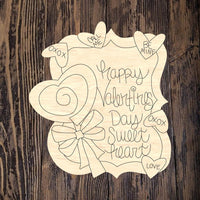 WLD Valentine Plaque