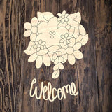 WLD Welcome Floral Pitcher