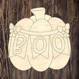 WWW Boo Banner Pumpkin