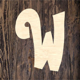 WWW Christmas Elf Letter W