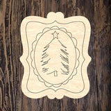 WWW Christmas Tree Plaque