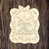 WWW Deck The Halls Plaque