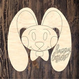 WWW Easter Bunny with Bow Tie