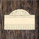 WWW Floral Name Plaque