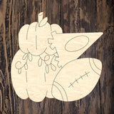WWW Football Pumpkin Fall Stack