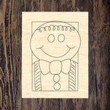 WWW Gingerbread Plaque