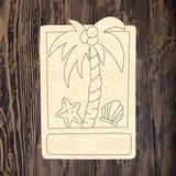 WWW Good Day Palm Tree Plaque