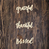 WWW Grateful Thankful Blessed Plaque 1
