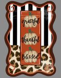 WWW Grateful Thankful Blessed Plaque 1