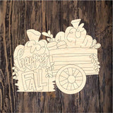 WWW Happy Fall Pumpkin Wagon