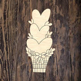 WWW Heart Stack Basket