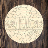 WWW Hello Floral Round 3