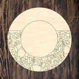 WWW Hello There Floral Round