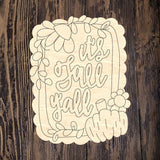 WWW Its Fall Yall Plaque
