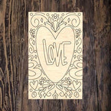 WWW Love Plaque