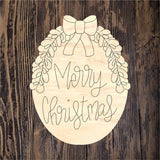 WWW Merry Christmas Plaque 3