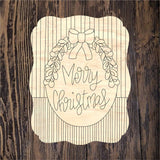 WWW Merry Christmas Plaque 3