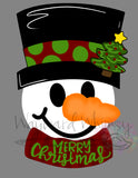 WWW Merry Christmas Snowman