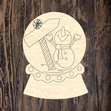 WWW North Pole Snowglobe