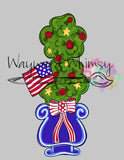 WWW Patriotic Topiary