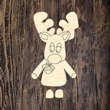 WWW Reindeer Ribbon Legs