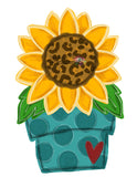 WWW Sunflower Pot