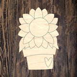 WWW Sunflower Pot