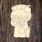 WWW Teacher Gumball Machine