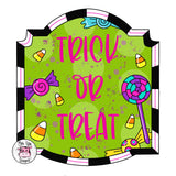PCD Trick Or Treat Plaque