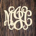 3 Letter Intertwined Monogram