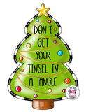 PCD Christmas Tree Tinsel Tangle