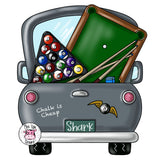PCD Billiards Truck