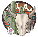 PCD Cow Skull Cactus