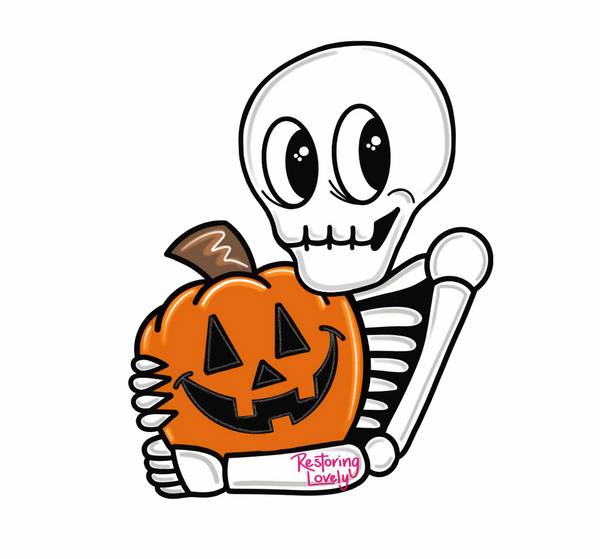 RLY Skeleton Pumpkin