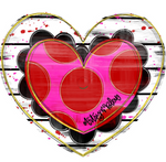 ABL Valentine Splattered Heart