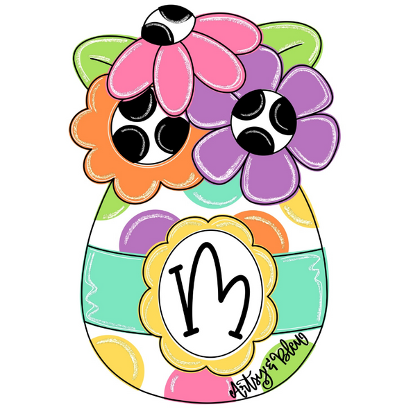 ABL Floral Easter Egg 2